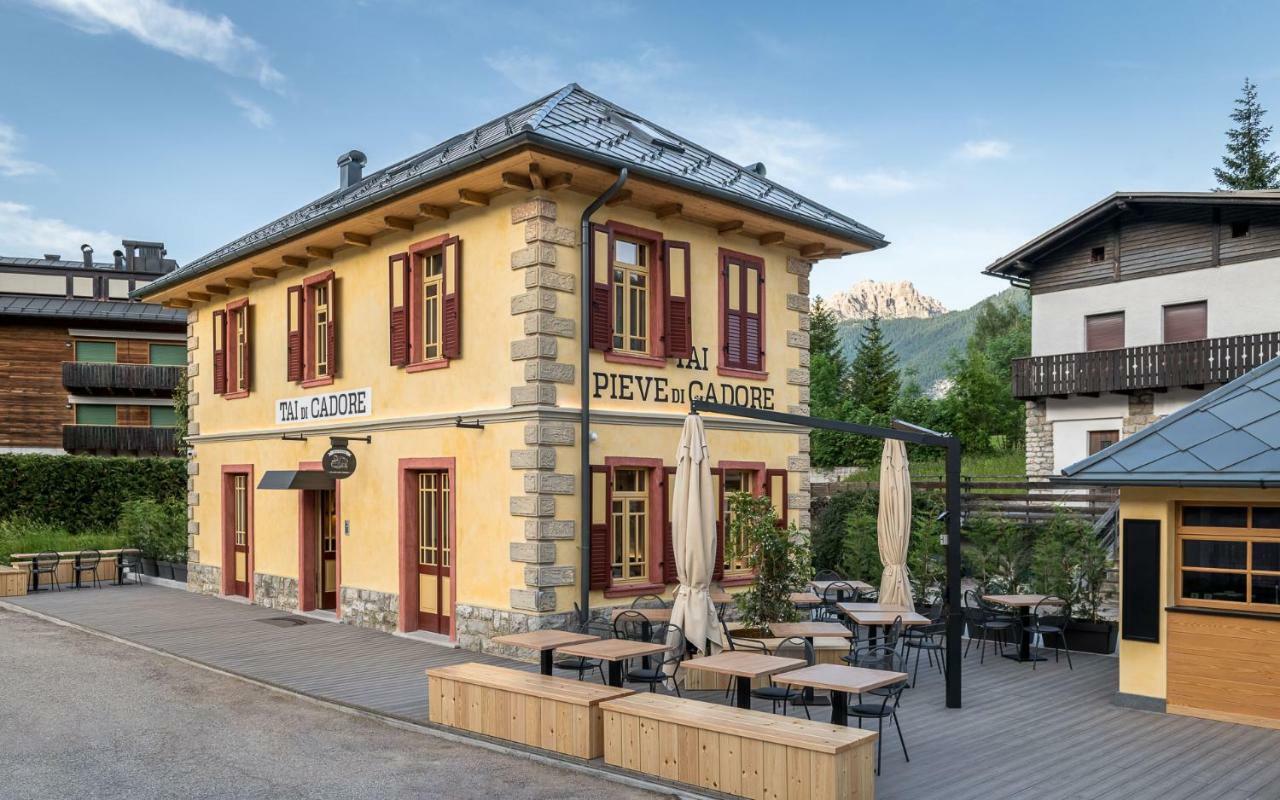 Alla Stazion Locanda Nelle Dolomiti Pieve di Cadore Kültér fotó